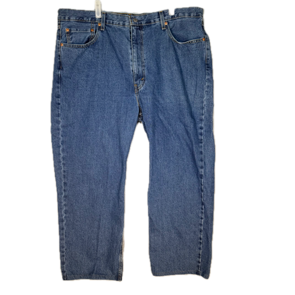 Levi’s 550 Men’s Jeans 42x30 Blue Denim Medium Wash Relaxed Fit Straight Leg